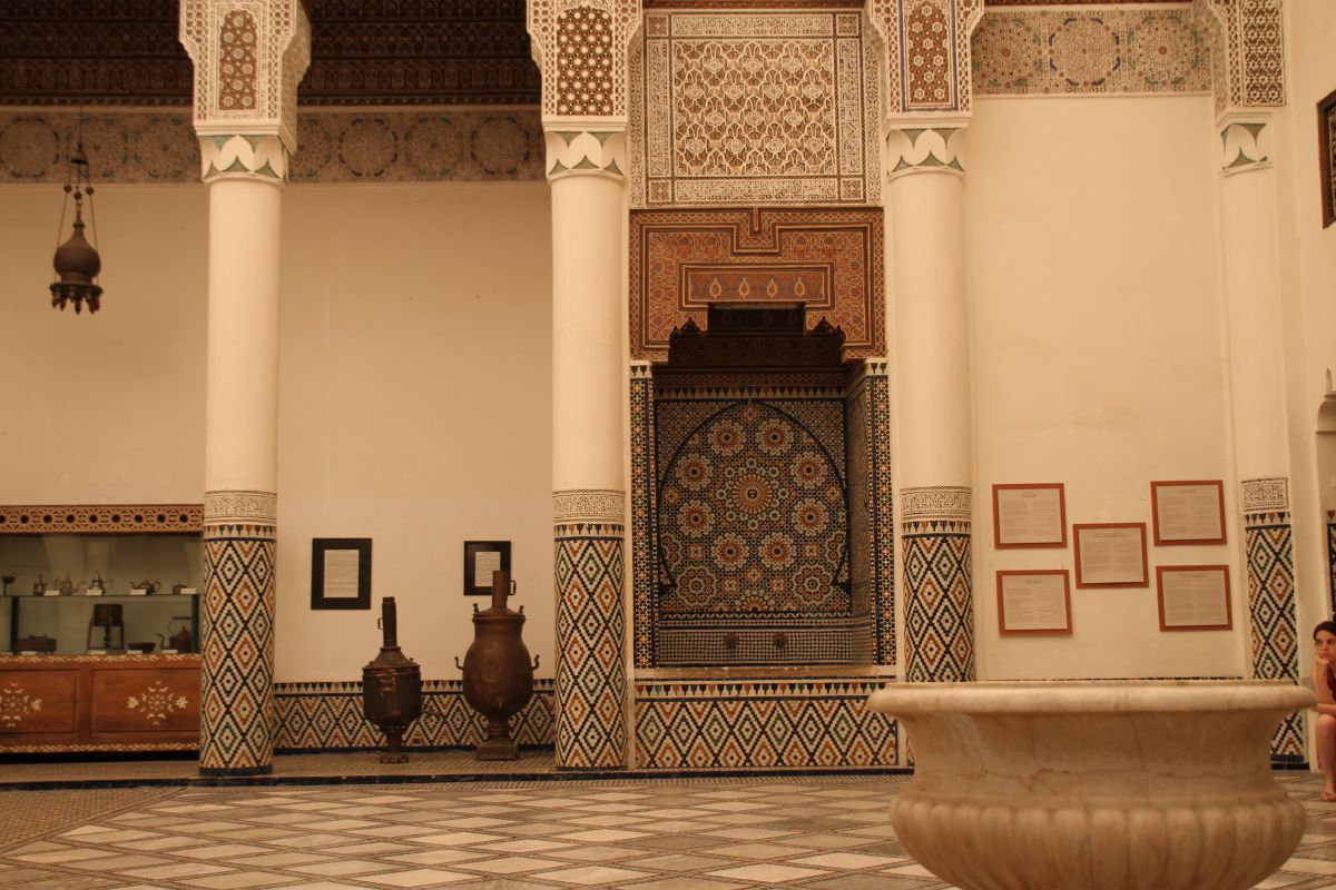 Cette demeure fut la première école de jeunes filles de Marrakech à l’indépendance avant de devenir musée